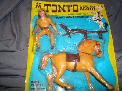   MPC Multiple Toymakers 1967 Lone Ranger and Tonto MOC   