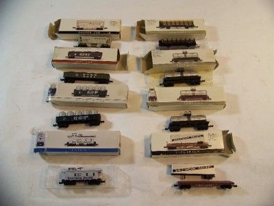 Large Lot of N Gauge Train Stuff Arnold Rapido Parts  