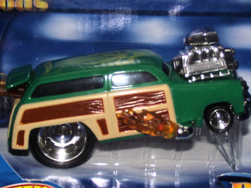 RARE Hot Wheels RAD RODS 1950 FORD WOODY NEW IN BOX  