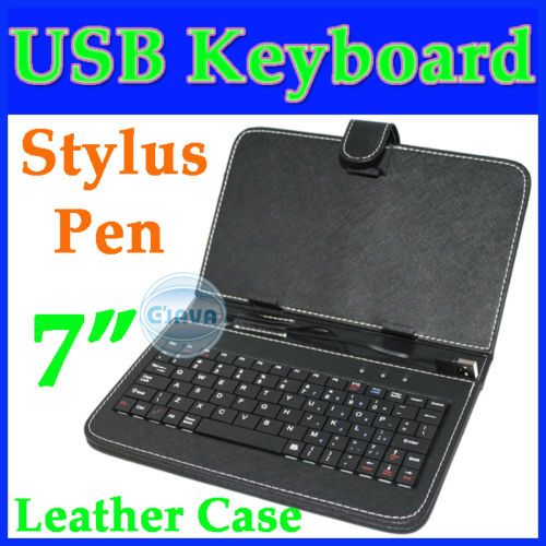   Universal Leather Case cover bag for Ebook Reader Tablet PC MID  