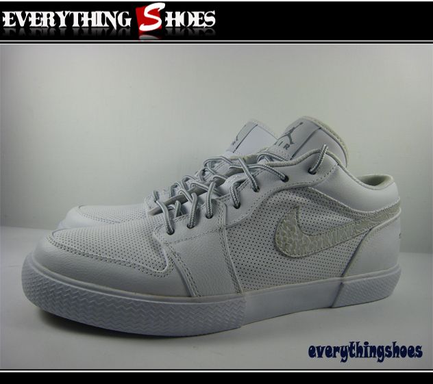 Nike Air Jordan Retro V.1 White Stealth Casual Shoes 481177100  