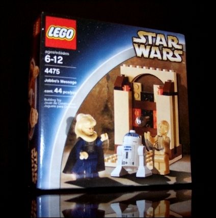 LEGO 4475 STAR WARS JABBAS MESSAGE R2 D2 C 3PO BIB NEW  
