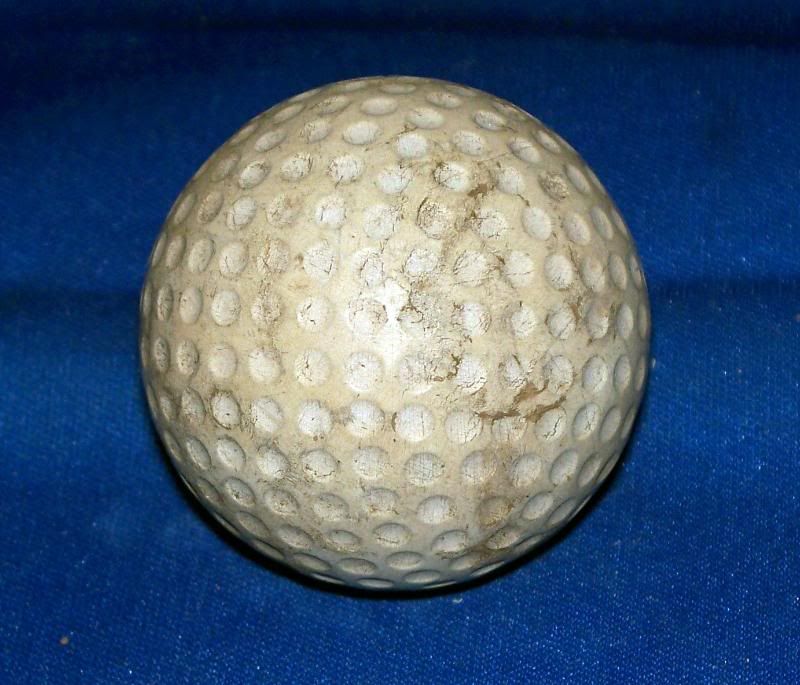 Antique Vintage Wilson Walker Cup Vulcanized Golf Ball  